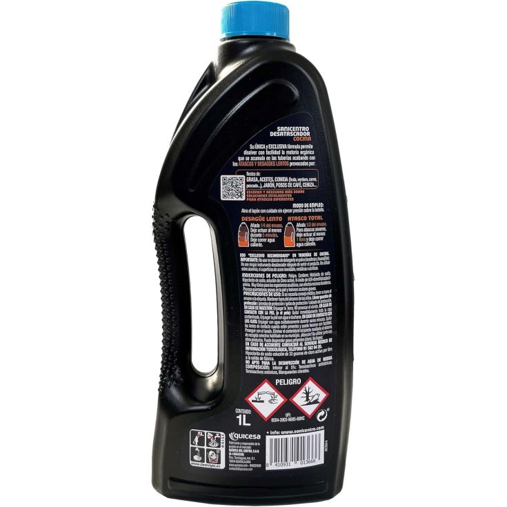 sanicentro desatascador cocina 1 litro