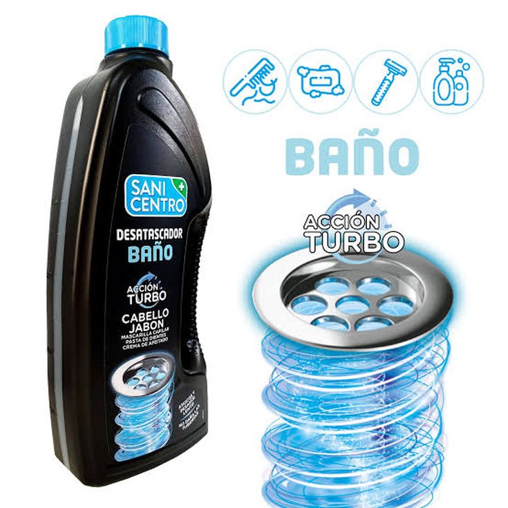 sanicentro desatascador baño 1 litro