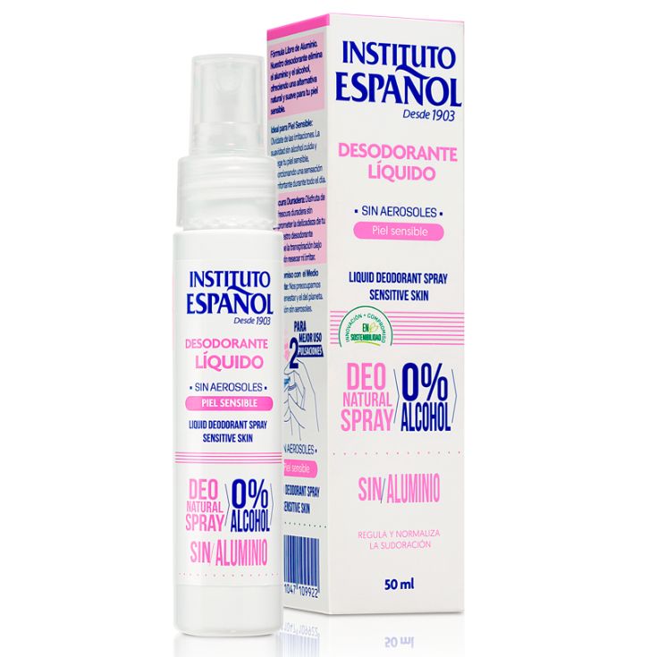 instituto espanol desodorante líquido sensible 50ml instituto espanol desodorante líquido sensible 50ml