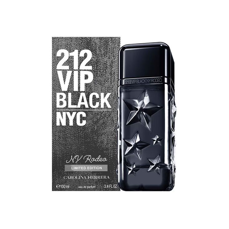 carolina herrera 212 vip black men rodeo eau de parfum 100ml edicion limitada
