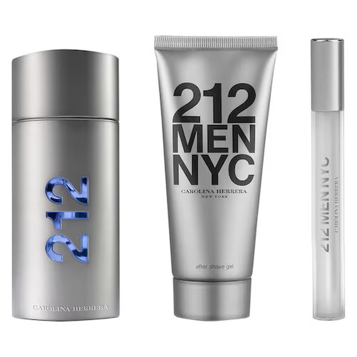 212 men eau de toilette 100 ml cofre 3 piezas