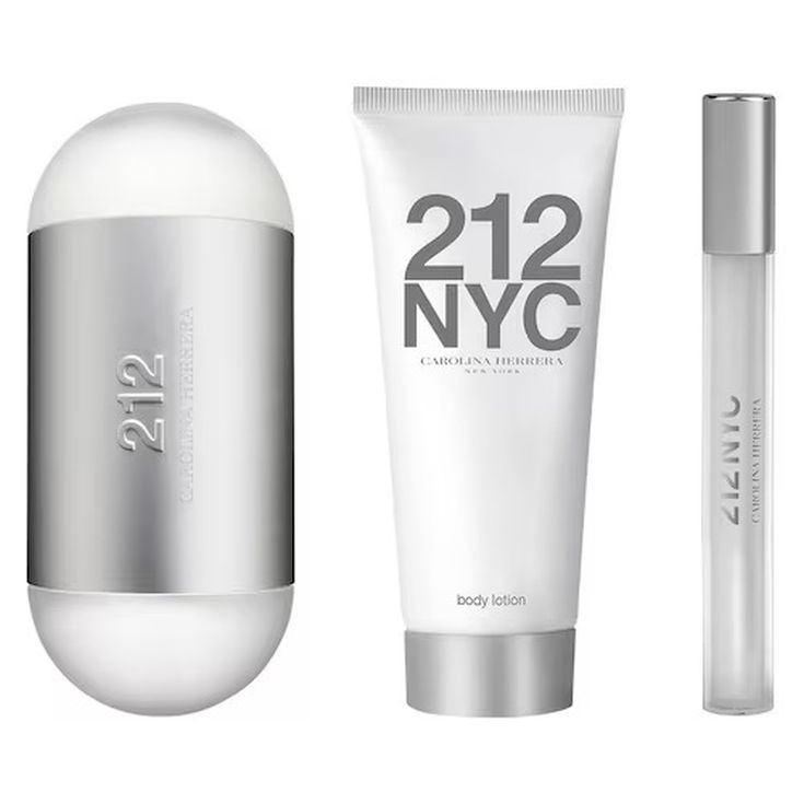 212 woman eau de toilette 100ml cofre 3 piezas