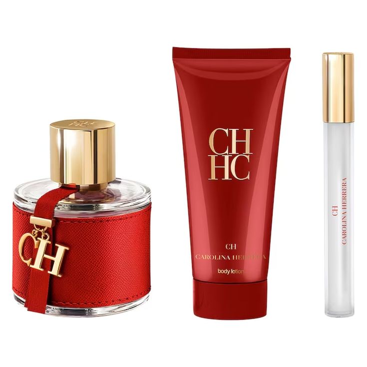 carolina herrera eau de toilette 100ml cofre 3 piezas