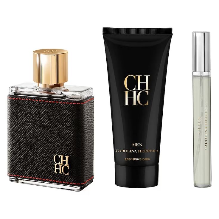 carolina herrera men eau de toilette 100ml cofre 3 piezas