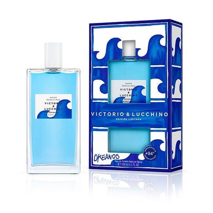 aguas de victorio & lucchino men okeanos azul 150ml
