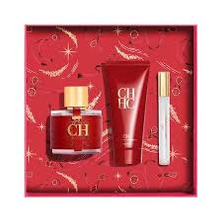 carolina herrara eau de toilette 100ml cofre 3 piezas