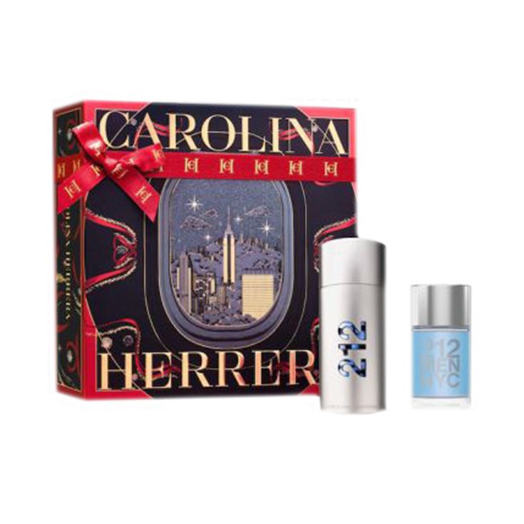 212 men aau de toilette 100ml cofre 2 piezas