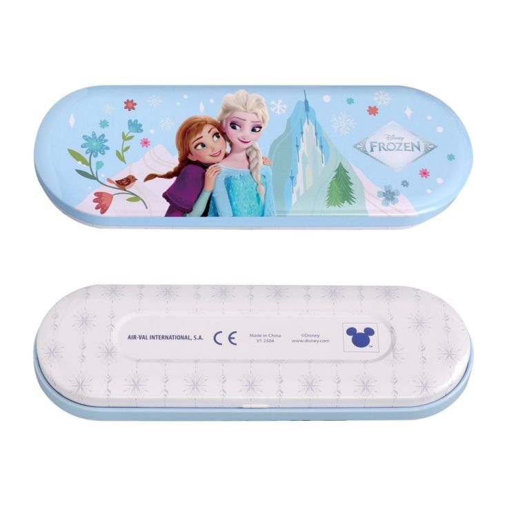 frozen estuche de maquillaje metalico
