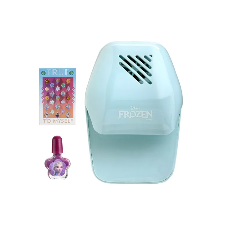 frozen ii set eau de toilette 50ml+kit manicura con secador