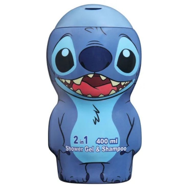 stitch gel baño y champu 2d 400ml