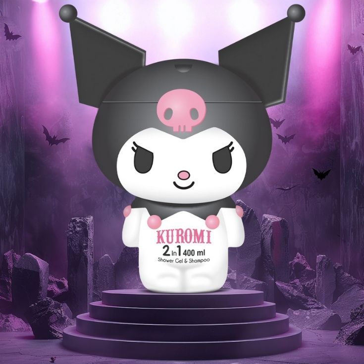 kuromi gel baño y champu 2d 400ml