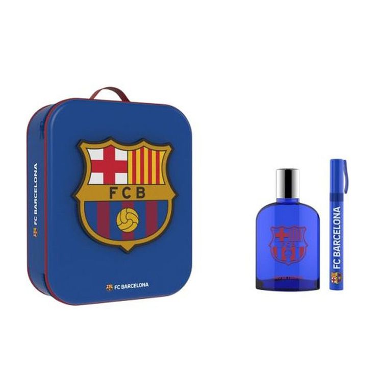 futbol club barcelona eau de toilette 100ml neceser 2 piezas