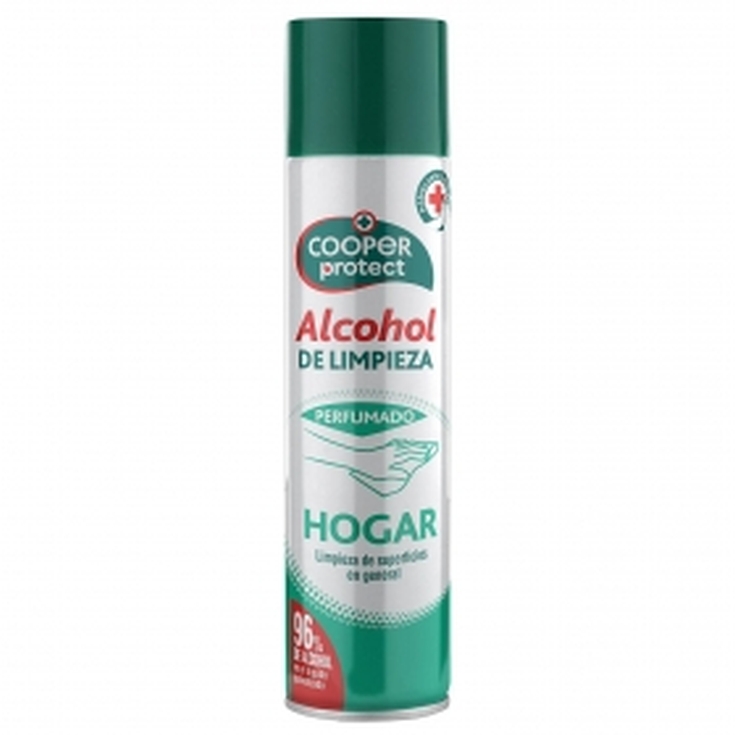 cooper protect alcohol de limpieza para superficies spray 300ml