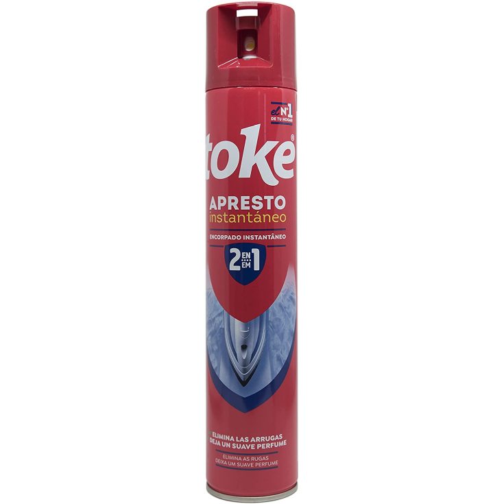 toke apresto instantaneo 2 en 1 spray 500ml