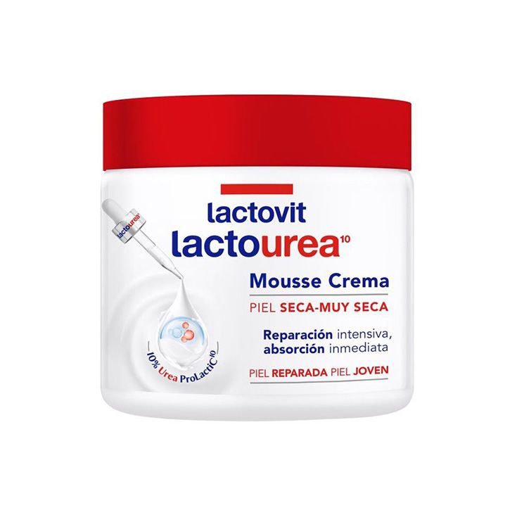 lactovit mousse crema tarro reafirmante lactourea 400ml