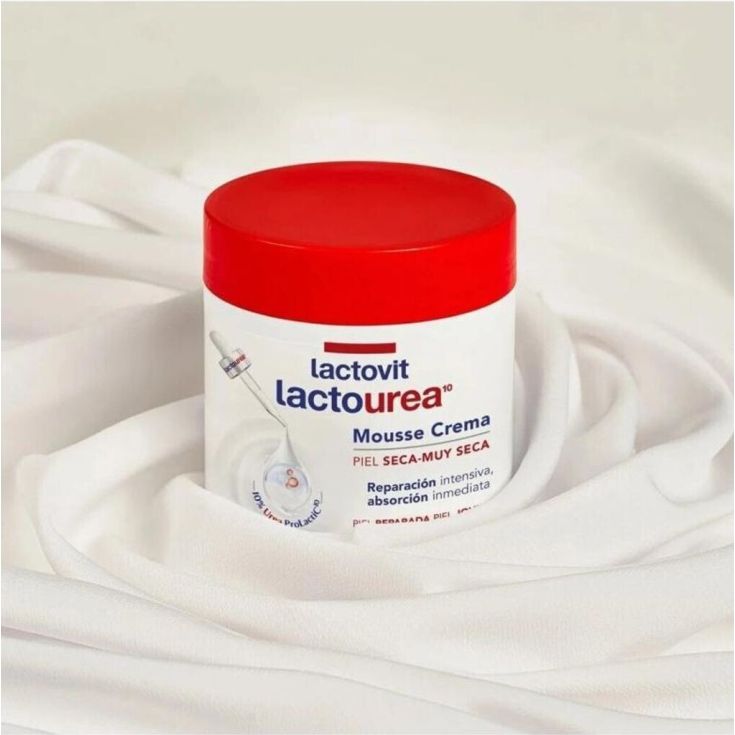 lactovit mousse crema tarro reafirmante lactourea 400ml