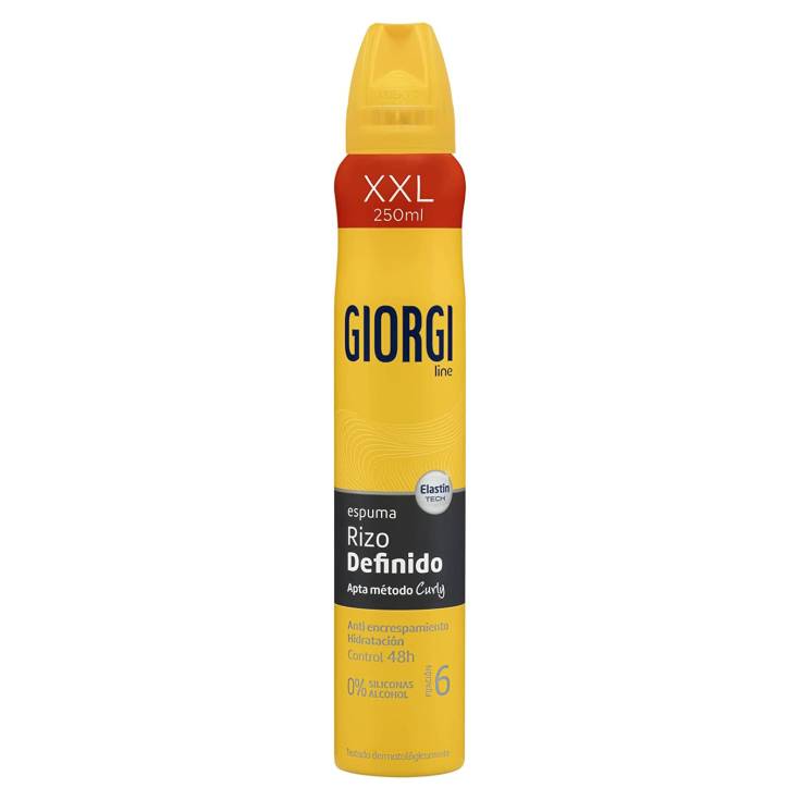 giorgi line espuma rizo definido 250ml