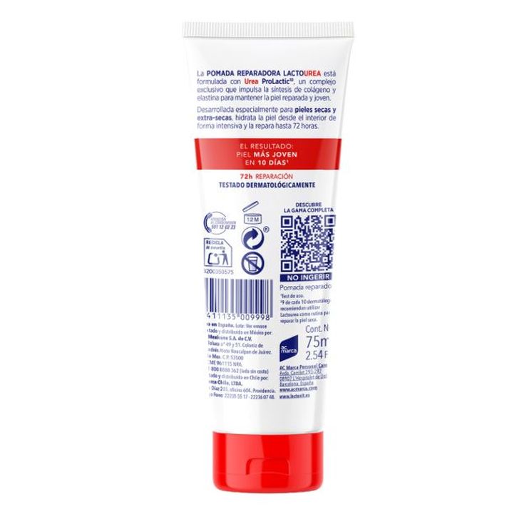 lactovit pomada lactourea reparadora de manos 50ml