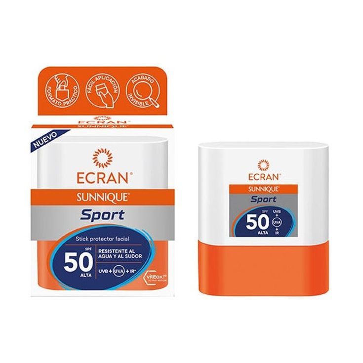 ecran protector solar facial sport stick spf50 10 ml