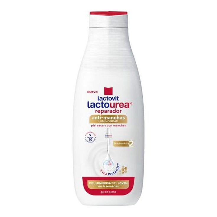 lactovit gel de baño lactourea antimanchas 550ml