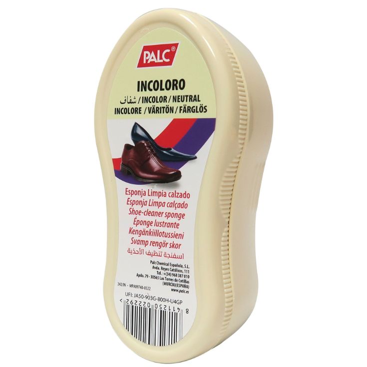 palc esponja ovalada brillo incolora