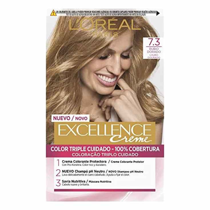 excellence tinte de larga duracion rubio dorado nº 7.3