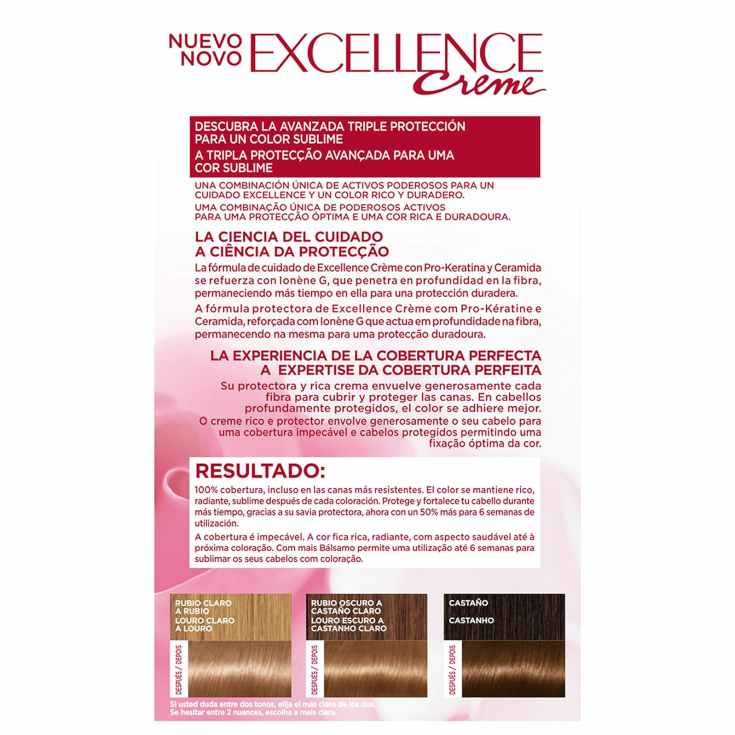 excellence tinte de larga duracion rubio dorado nº 7.3