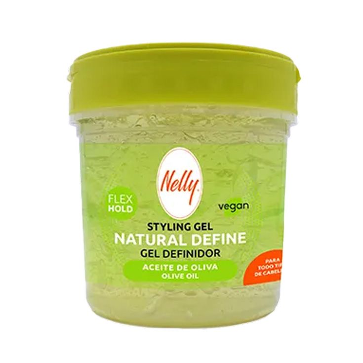nelly gel definidro de rizos natural define oliva 400ml