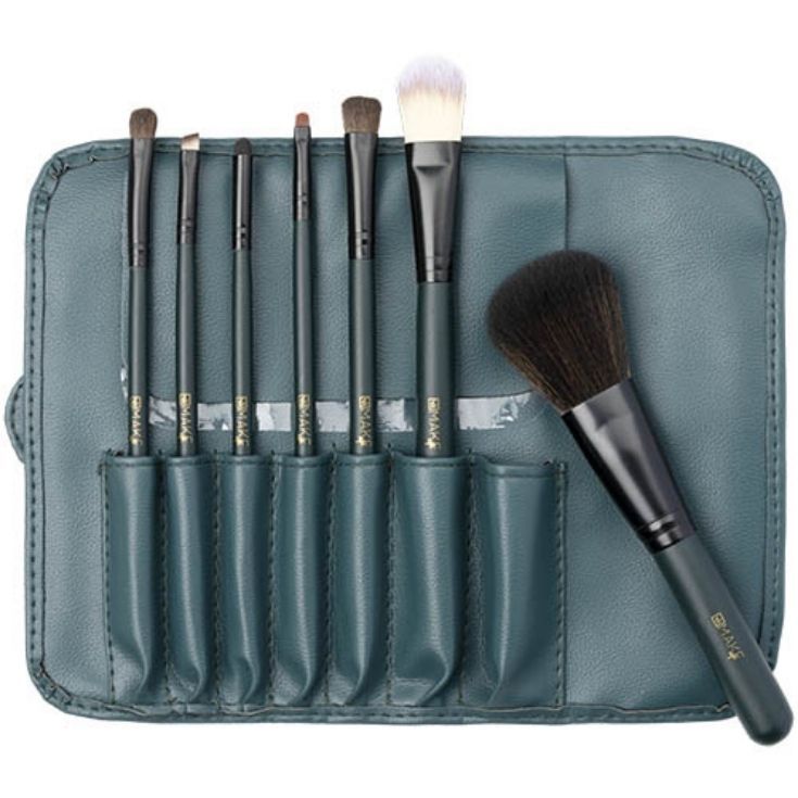 walkiria manta 7 pinceles turquesa