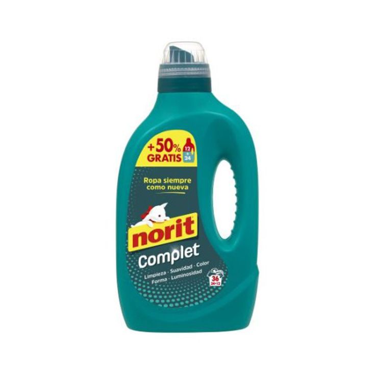 norit complet 24+12 lavados 1,8l