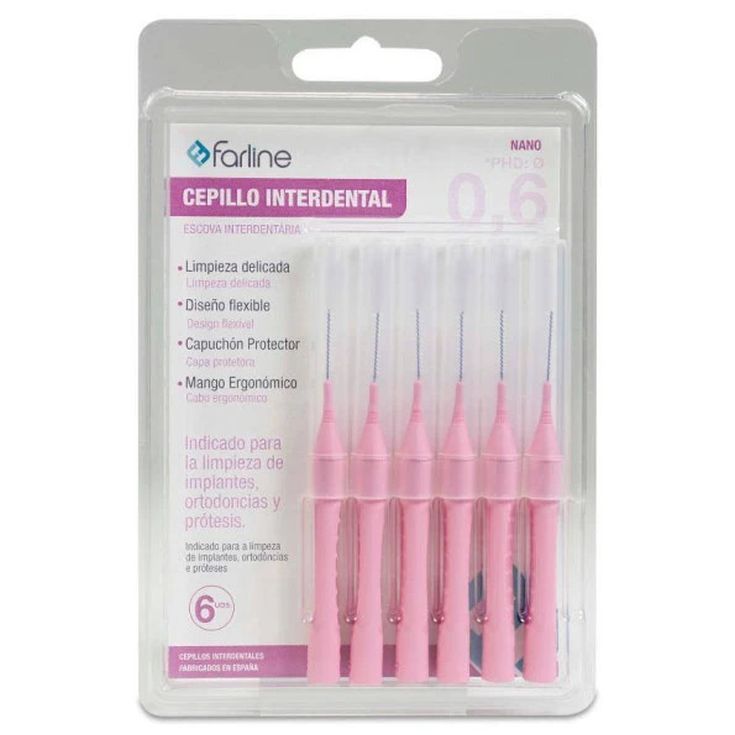 dentinet cepillo interdental nano 6u