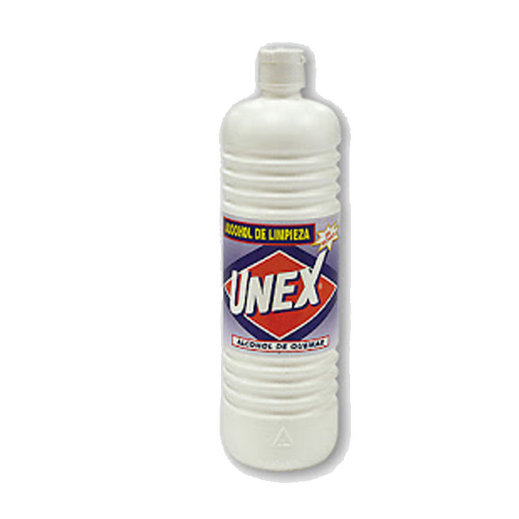 unex alcohol de limpieza 1l
