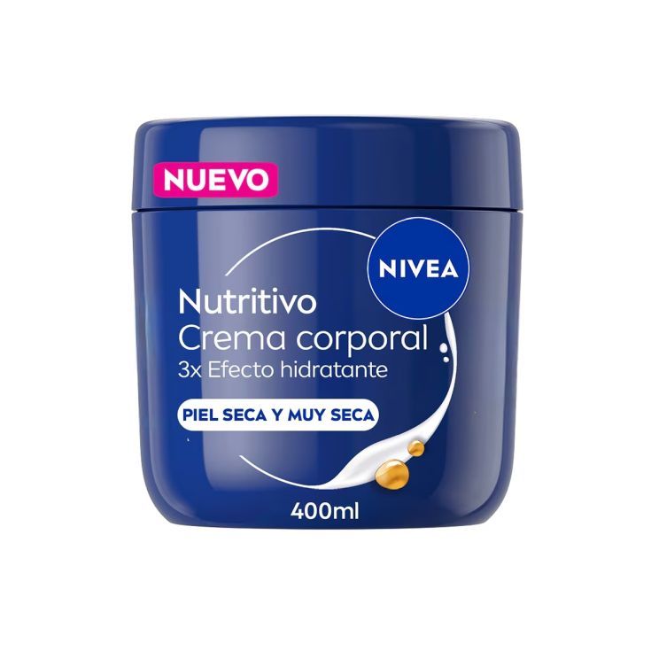 crema nivea tarro nutritiva 400 ml