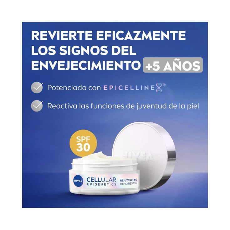nivea celular epigenetics crema antiedad spf30 50ml