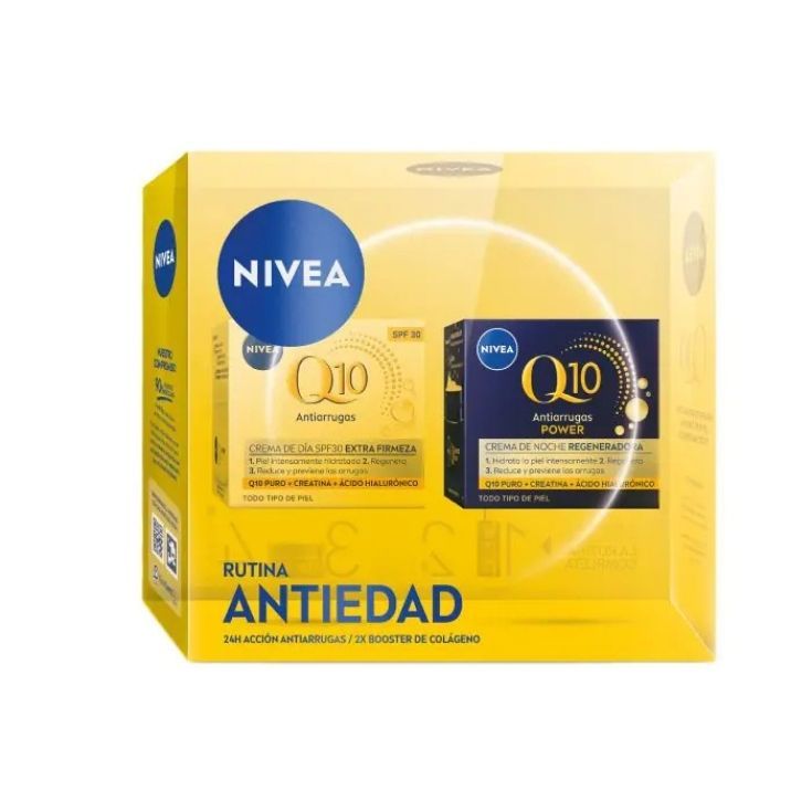 nivea q-10 spf15 dia+noche 50ml cofre 2 piezas