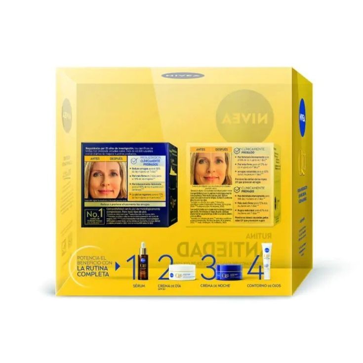 nivea q-10 spf15 dia+noche 50ml cofre 2 piezas