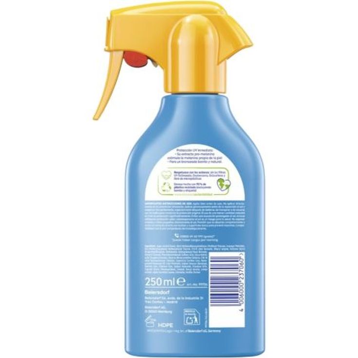 nivea sun pack bronceador cuerpo + facial antimanchas