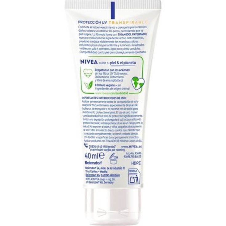 nivea sun pack bronceador cuerpo + facial antimanchas