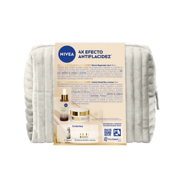 pack nivea q-10 collagen estuche