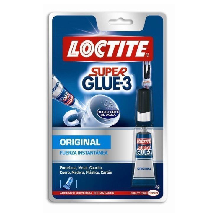 loctite super glue-3 adhesivo universal instantaneo 3g