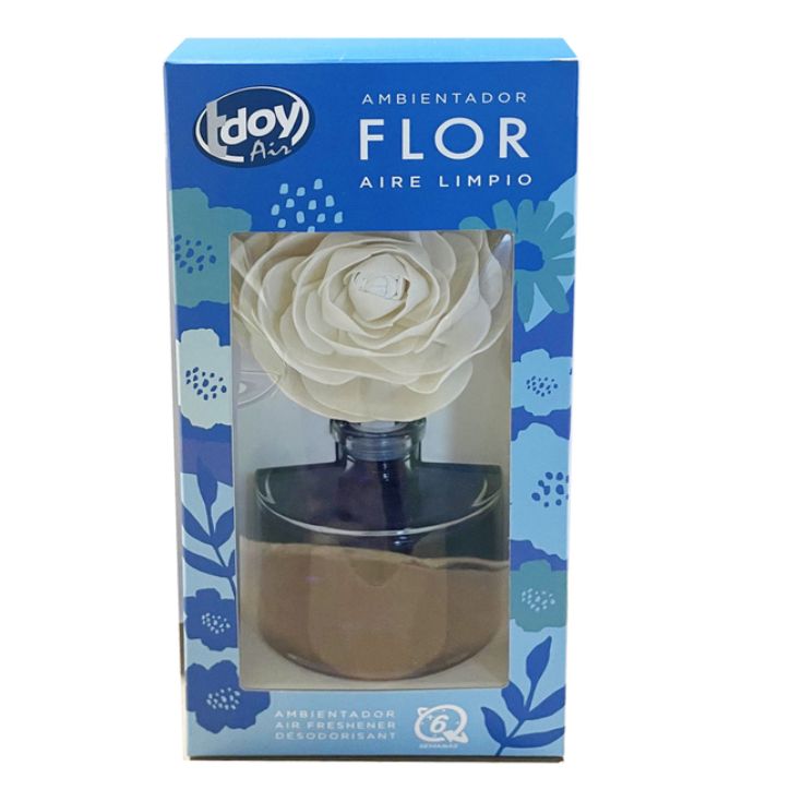tdoy ambientador mikado rosa 3d aire limpio 90ml