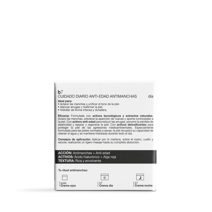 bella aurora b7 crema hidratante antimanchas aclarante spf15 50ml