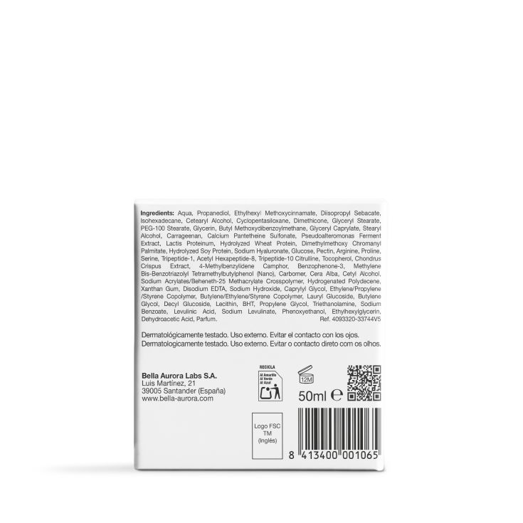 bella aurora b7 crema hidratante antimanchas aclarante spf15 50ml