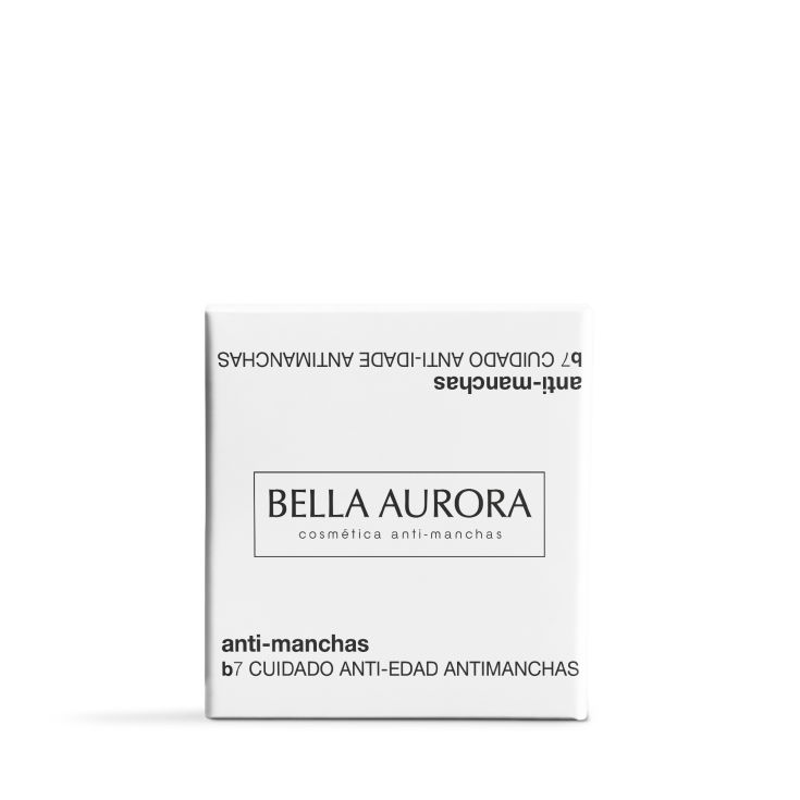 bella aurora b7 crema hidratante antimanchas aclarante spf15 50ml