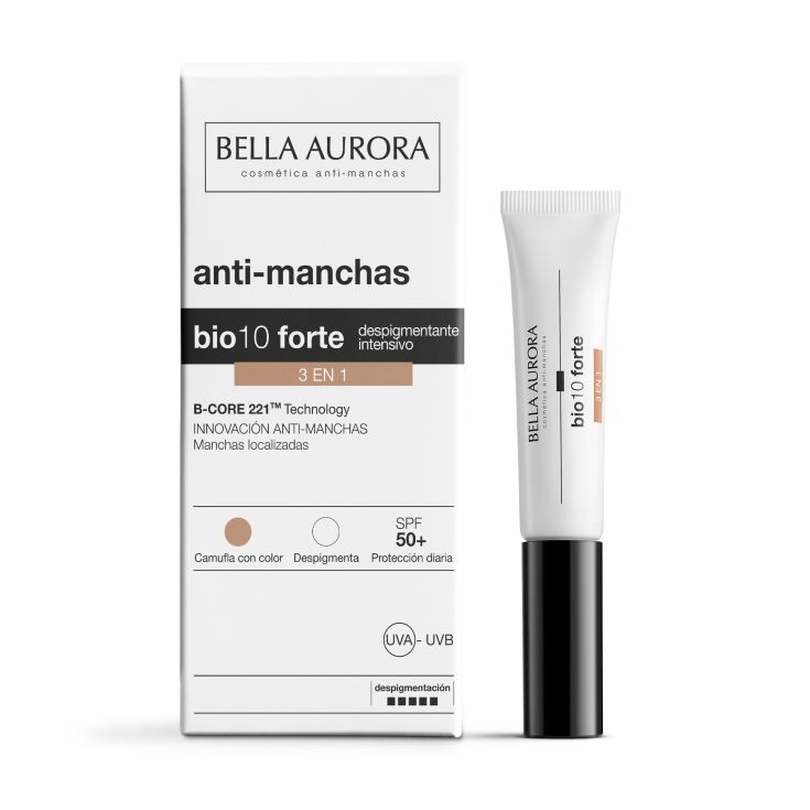 bella aurora bio 10 forte 3en1 despigmentante manchas localizadas 10ml bella aurora bio 10 forte 3en1 despigmentante manchas localizadas 10ml