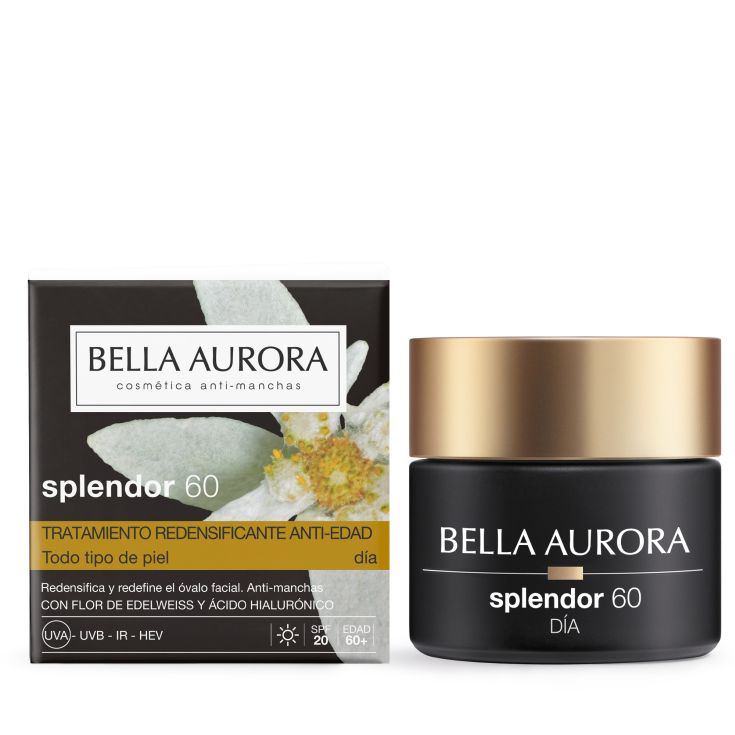 bella aurora splendor 60 tratamiento redensificante de 50ml bella aurora splendor 60 tratamiento redensificante de 50ml