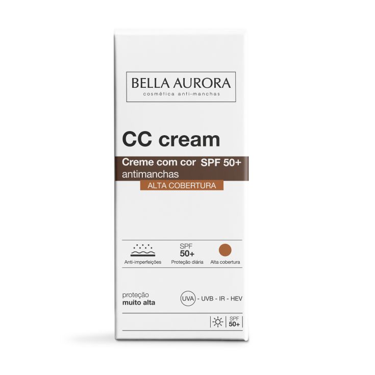 bella aurora cc cream extracubriente spf50+ 30ml