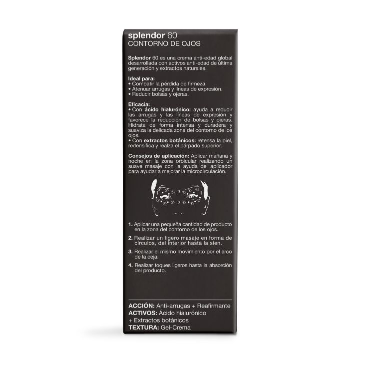 bella aurora splendor 60 contorno de ojos redensificante 15ml