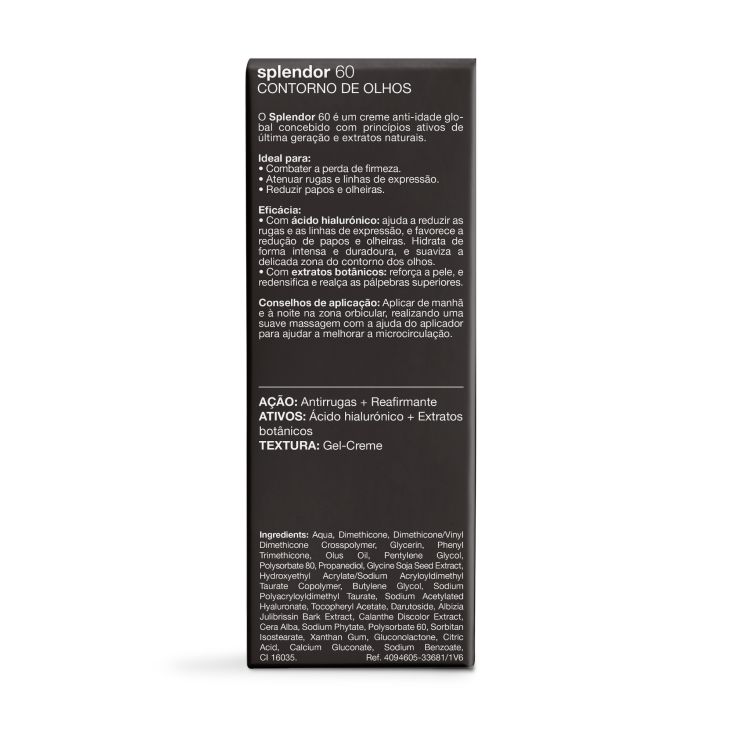 bella aurora splendor 60 contorno de ojos redensificante 15ml