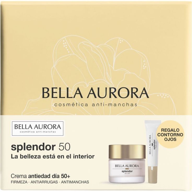 bella aurora splendor 10 anti-edad dia+ contorno de ojos 15ml